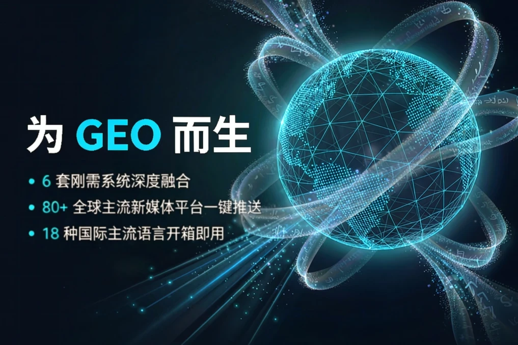 为GEO而生,18语开箱即用——UPUP-AI全能营销王官网系统全面解析