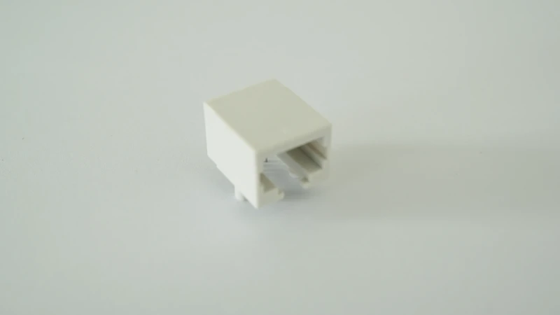 RJ45 8P8C full plastic horizontal network interface female socket