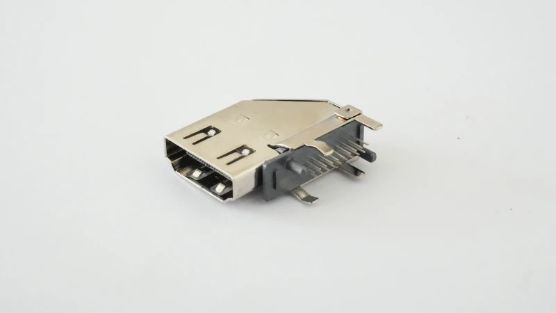 HDMI Type A upright connector