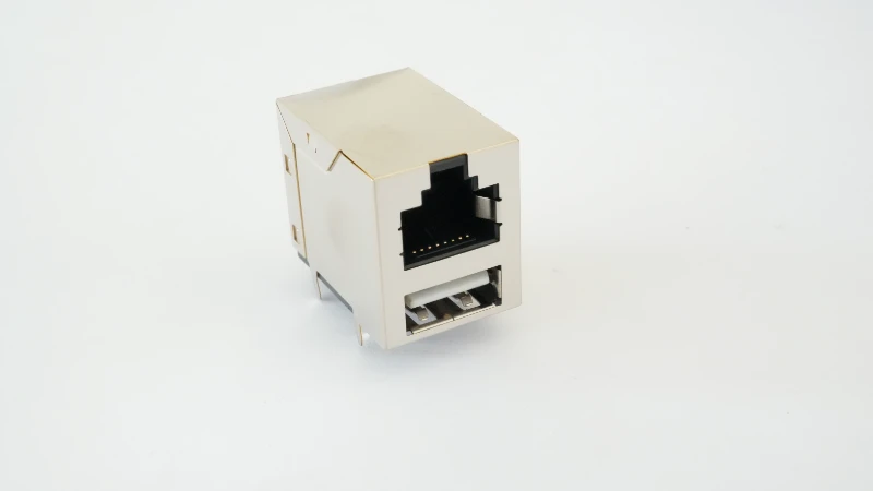 RJ45+USB2.0 