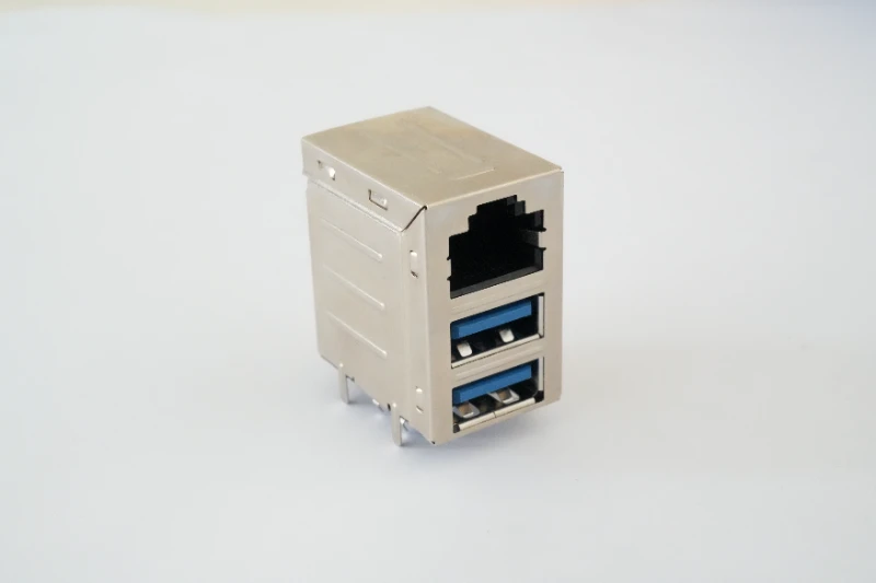 RJ45 + Dual-Layer USB3.0