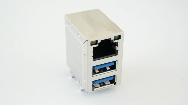 RJ45 + Dual-Layer USB3.0