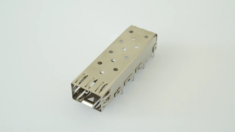 SFP single-port cage connector
