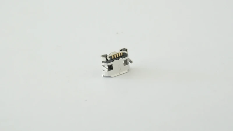 Micro USB 5Pin Sunk-plate Female Connector