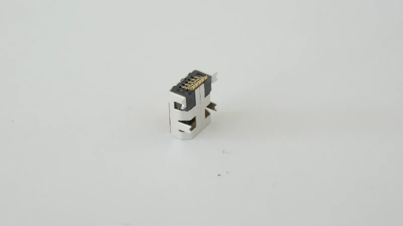 Micro USB 2.0 5Pin SMT Female Header with Sunk Plate