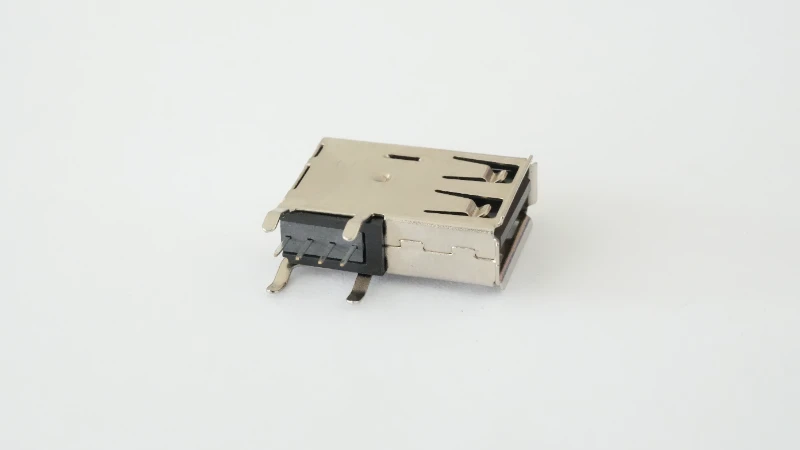 USB 2.0 Type A Vertical Sinking Board DIP Female Socket