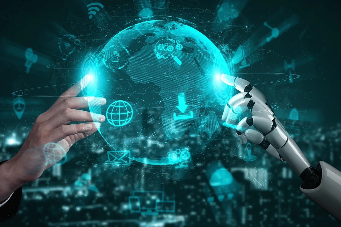 بوابة الشبكة الذكية لـ AI | مشروع الاتصالات السريعة لبوابة الحوسبة الذكية على الهامش