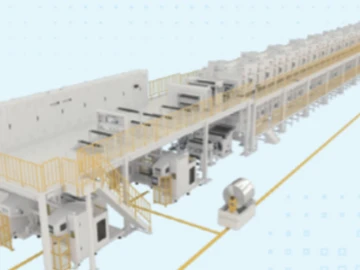 Double-layer wide-width high-speed extrusion coating machine 2