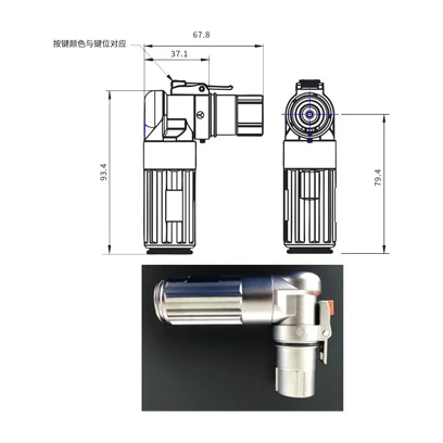 HPL300系列单芯300A带高压互锁连接器 4