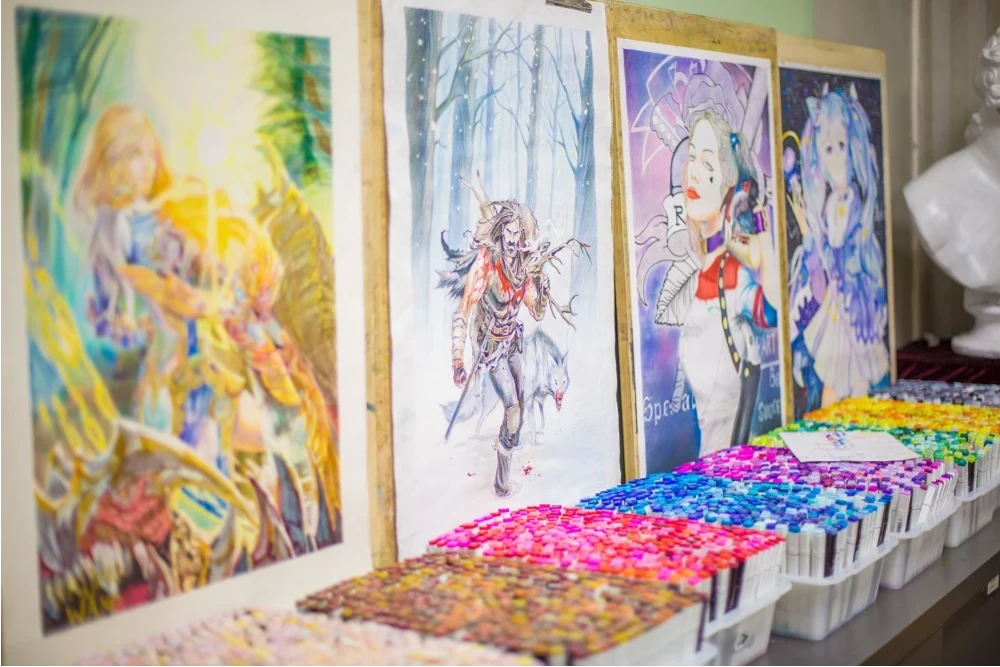 Shuhua Art Course Output · Recruitment for National Strategic Cooperation