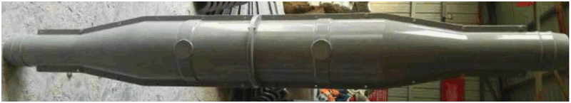 35KV三芯电缆中间接头SMC防火防爆盒(2100mm×Φ240mm)(阻燃外壳).gif